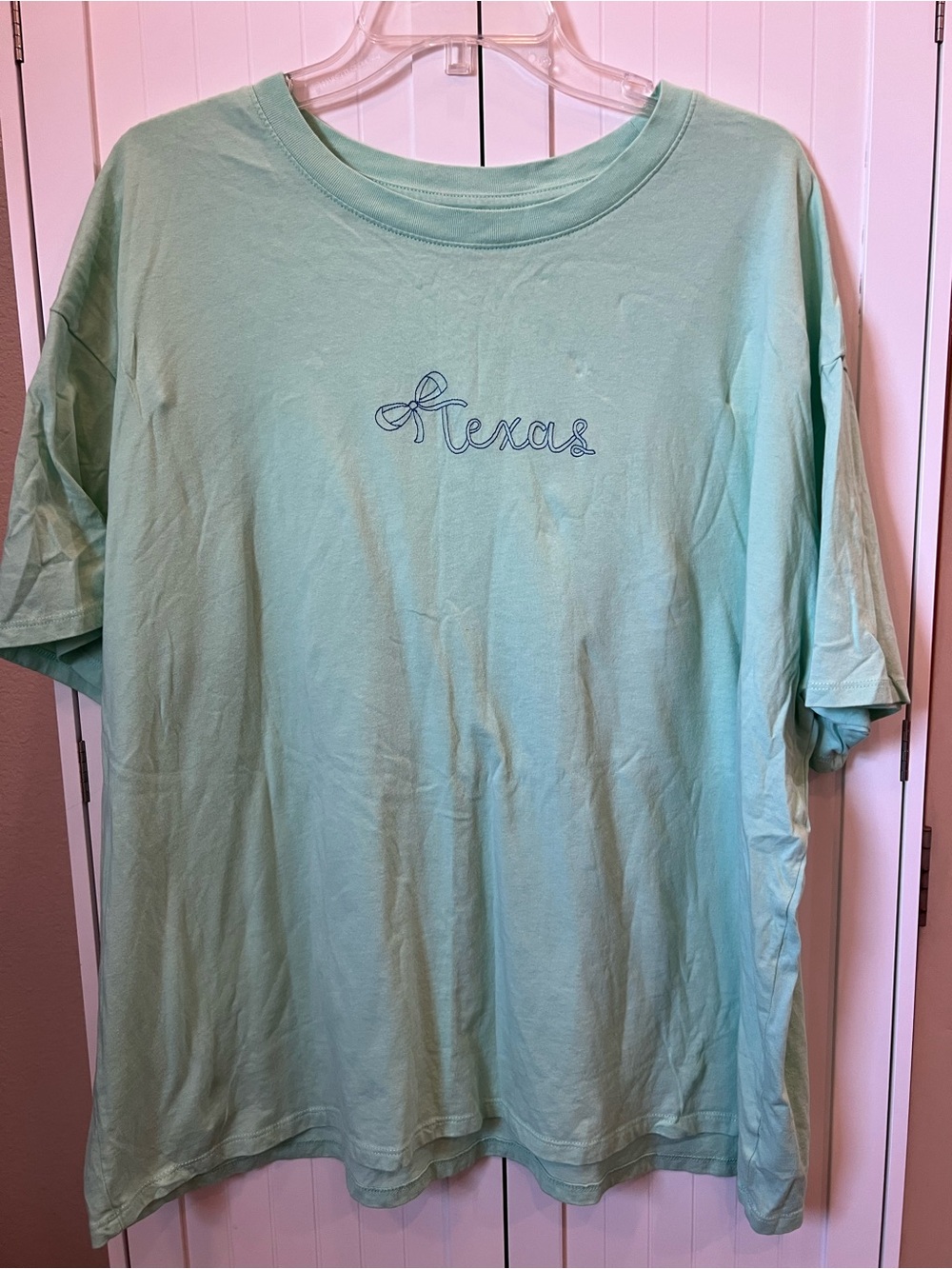 State of Mind Mint Green Short-Sleeve Texas Tee